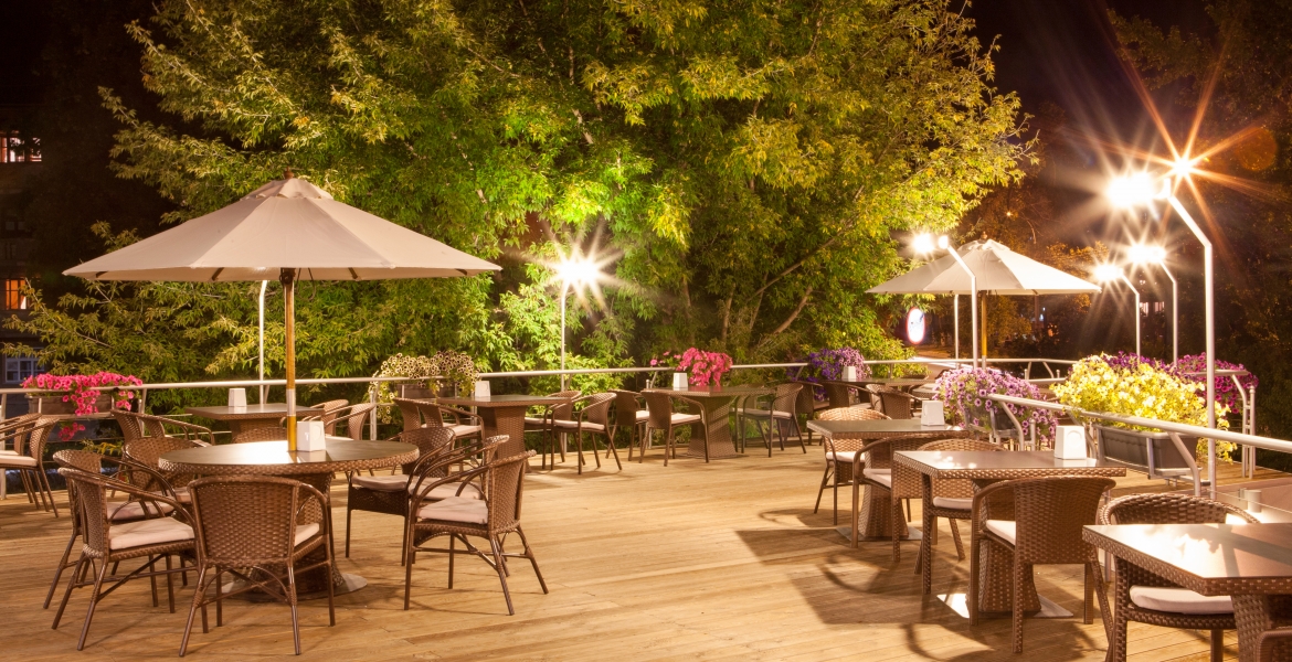 Restaurant Rotonda Hall - Summer veranda under the dome