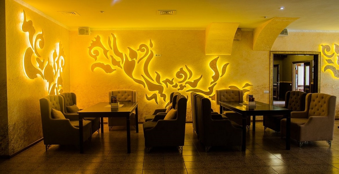 Ресторан Золотой Шафран - банкетный зал  Основной