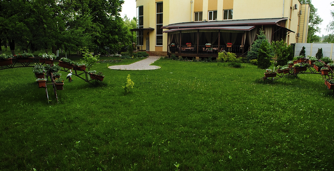 Patio of the «Tsarskoye Selo» 