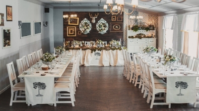 The second floor of the banquet house