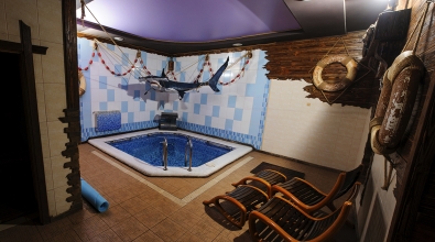 VIP-hall with a sauna