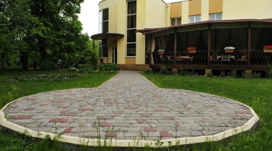 Patio of the «Tsarskoye Selo» 